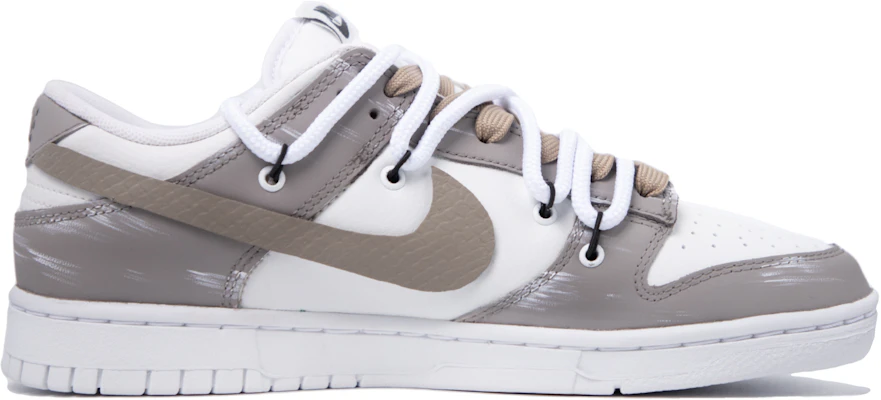 【定製球鞋】Nike Dunk Low 特殊鞋盒 霧彌 塗鴉 西海岸 解構 低幫 板鞋 GS 米棕 Order 【定製球鞋】Nike Dunk Low 特殊鞋盒 霧彌 塗鴉 西海岸 解構 低幫 板鞋 GS 米棕