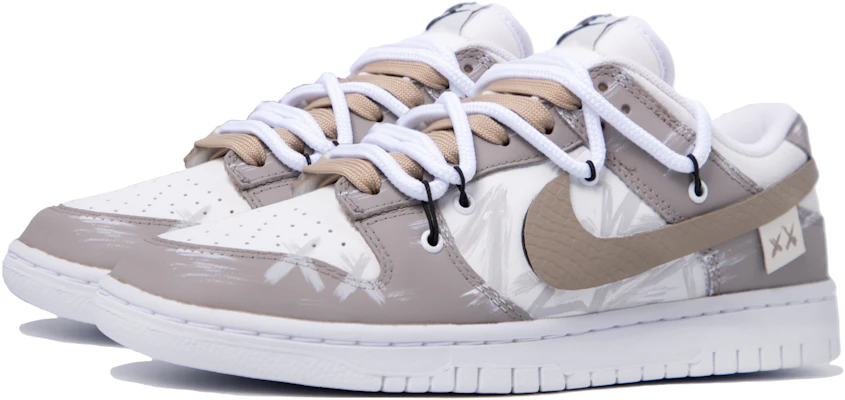 【定製球鞋】Nike Dunk Low 特殊鞋盒 霧彌 塗鴉 西海岸 解構 低幫 板鞋 GS 米棕 Lookbook 【定製球鞋】Nike Dunk Low 特殊鞋盒 霧彌 塗鴉 西海岸 解構 低幫 板鞋 GS 米棕