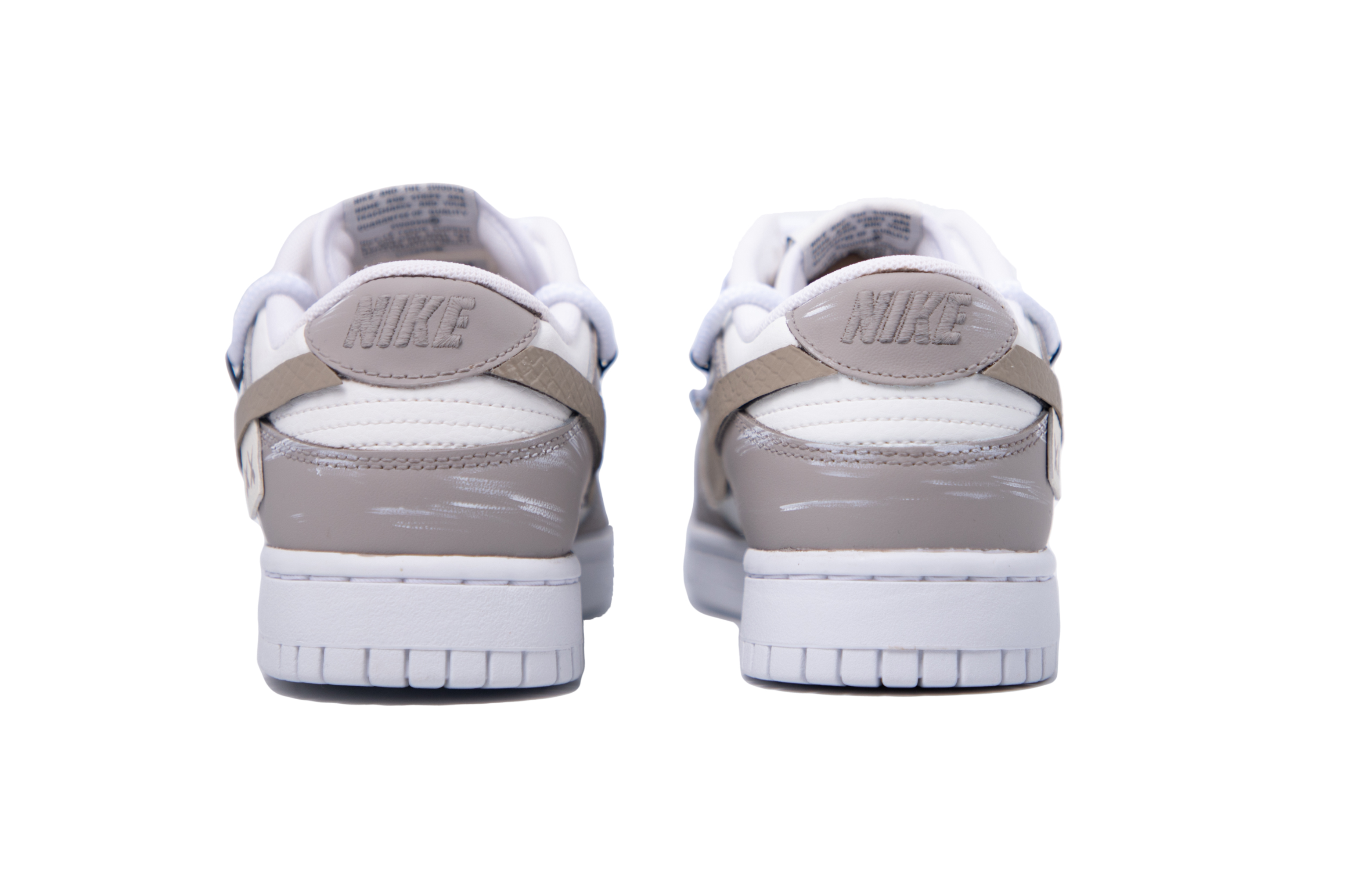 Shop [Kasut Custom] Nike Dunk Low 'Grafiti Pantai Barat' DH9765-100(TeamM-女款雾弥S-BOX)