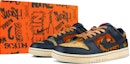Buy 【定制球鞋】Nike Dunk Low 玖制 西海岸 說唱主題 嘻哈 椰子樹 做舊 晚霞 低幫 板鞋 男款 黑橙