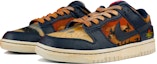 Shop 【定制球鞋】Nike Dunk Low 玖制 西海岸 說唱主題 嘻哈 椰子樹 做舊 晚霞 低幫 板鞋 男款 黑橙