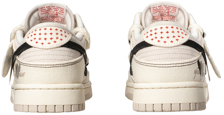 【定制鞋】 耐克Dunk Low '西海岸嘻哈刺绣' DV0834-100(Team62-旅行标签) Purchase 【定制鞋】 耐克Dunk Low '西海岸嘻哈刺绣' DV0834-100(Team62-旅行标签)