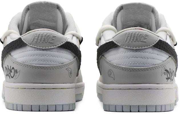 【客製球鞋】 Nike Dunk Low 西海岸 腰果花 戶外 高街風 復古做舊 解構 低筒 滑板鞋 男款 白灰黑 Shop 【客製球鞋】 Nike Dunk Low 西海岸 腰果花 戶外 高街風 復古做舊 解構 低筒 滑板鞋 男款 白灰黑