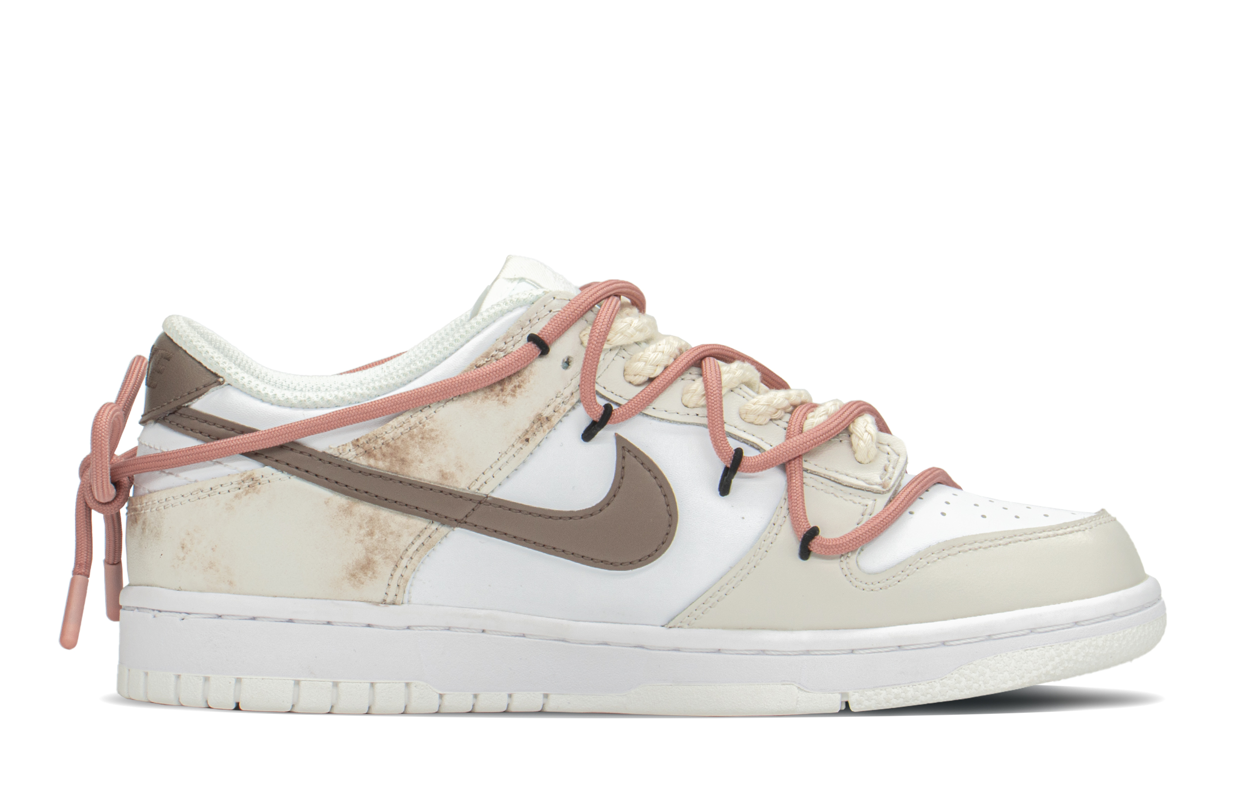 Order [Zapatillas Personalizadas] Nike Dunk Low 'West Street Graffiti Marrón' DH9765-100(TeamA-DK兔丫丫)