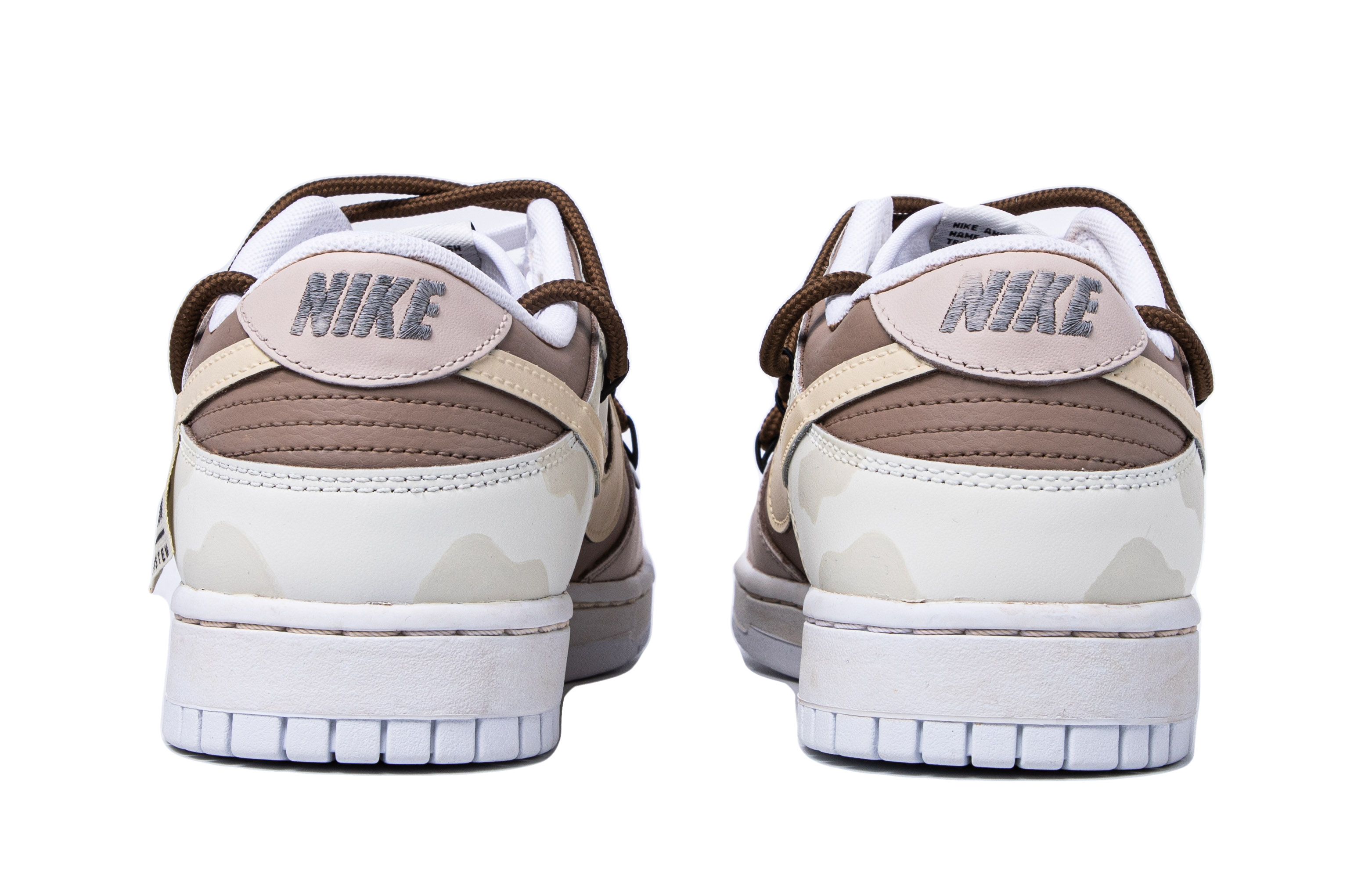 [Custom Shoes] Nike Dunk Low 'Western Sunset Graffiti White Coffee' 圖 4