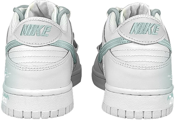 ナイキ ダンク Low カスタム「鯨グラデ白灰緑」 DV0831-101(Team47-男款鲸鱼) Purchase ナイキ ダンク Low カスタム「鯨グラデ白灰緑」 DV0831-101(Team47-男款鲸鱼)