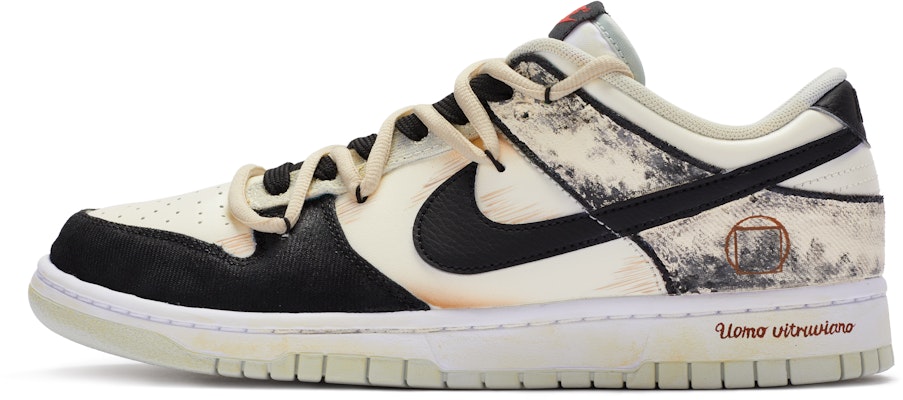 나이키 덩크 로우 '화이트 블랙 르네상스' (커스텀) DV0827-100(TeamR-男款卡农比例) Buy 나이키 덩크 로우 '화이트 블랙 르네상스' (커스텀) DV0827-100(TeamR-男款卡农比例)