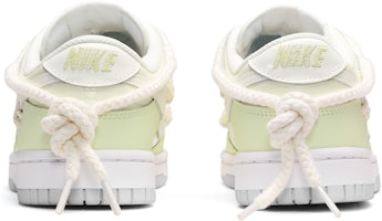 【定製籃球鞋】 Nike Dunk Low 芝芝青提 縫線交叉 低筒 板鞋 男款 白青黃 Shop 【定製籃球鞋】 Nike Dunk Low 芝芝青提 縫線交叉 低筒 板鞋 男款 白青黃