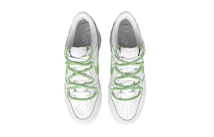Shop [Zapatillas Personalizadas] Nike Dunk Low 'Blanco-Verde Degradado Rana' DV0831-101(Team47-男款青蛙BOX)