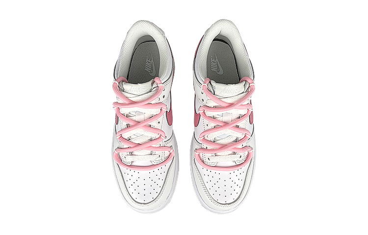 Shop [Nike Kustom] Dunk Low 'Putih-Pink Gradasi' DH9765-100(Team47-女惊吓狗SBOX)