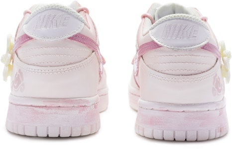 【定製球鞋】 Nike Dunk Low 立春 節氣系列 新中式 解構 手繪噴繪 低幫 板鞋 GS 白粉 Purchase 【定製球鞋】 Nike Dunk Low 立春 節氣系列 新中式 解構 手繪噴繪 低幫 板鞋 GS 白粉