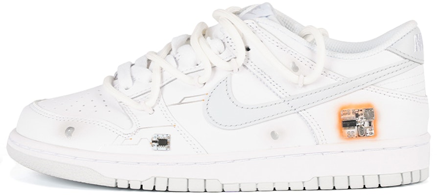 【定製球鞋】Nike Dunk Low 舒適 萬用 耐磨防滑 低筒 板鞋 男款 白色 Buy 【定製球鞋】Nike Dunk Low 舒適 萬用 耐磨防滑 低筒 板鞋 男款 白色