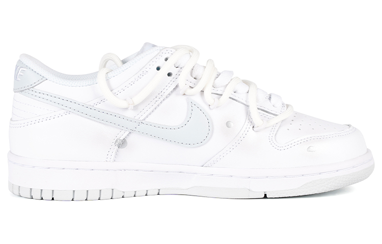 Order [Kasut Tersuai] Nike Dunk Low 'Putih' DV0831-101(Team96-男款芯动)