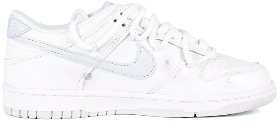 【定製球鞋】Nike Dunk Low 舒適 萬用 耐磨防滑 低筒 板鞋 男款 白色 Order 【定製球鞋】Nike Dunk Low 舒適 萬用 耐磨防滑 低筒 板鞋 男款 白色