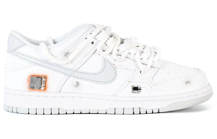 Lookbook [Kasut Tersuai] Nike Dunk Low 'Putih' DV0831-101(Team96-男款芯动)