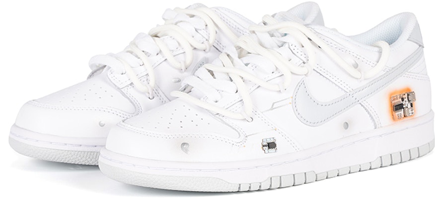 【定製球鞋】Nike Dunk Low 舒適 萬用 耐磨防滑 低筒 板鞋 男款 白色 Shop 【定製球鞋】Nike Dunk Low 舒適 萬用 耐磨防滑 低筒 板鞋 男款 白色