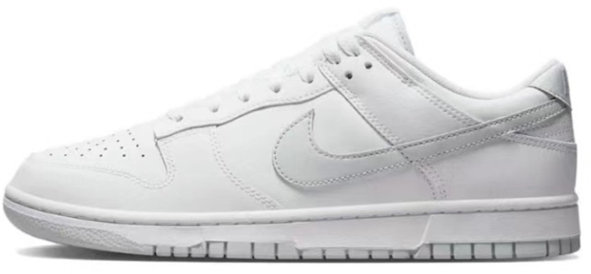 【定製球鞋】Nike Dunk Low 舒適 萬用 耐磨防滑 低筒 板鞋 男款 白色 Sizing 【定製球鞋】Nike Dunk Low 舒適 萬用 耐磨防滑 低筒 板鞋 男款 白色