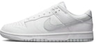 Sizing 【定製球鞋】Nike Dunk Low 舒適 萬用 耐磨防滑 低筒 板鞋 男款 白色