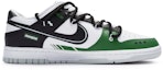 Shop 【客製球鞋】Nike Dunk Low 牛角尖 冠軍GT3 街頭 賽車 手繪噴繪 低筒 滑板鞋 GS 白黑綠
