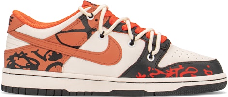 ナイキ ダンク ロー "白黒オレンジ落書き" (Nike Dunk Low "ShiroKuro Orenji Rakugaki") DH9765-003(TeamA-DK女涂鸦泼墨S-BOX) Order ナイキ ダンク ロー "白黒オレンジ落書き" (Nike Dunk Low "ShiroKuro Orenji Rakugaki") DH9765-003(TeamA-DK女涂鸦泼墨S-BOX)