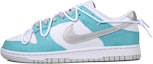 Buy 나이키 덩크 로우 '화이트 블루' (커스텀) DV0831-101(Team33-湖蓝-男款)