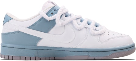 【客製化球鞋】Nike Dunk Low 彌斯 潮流街頭 preppy 獨特高級 簡約 百搭 低筒 滑板鞋 GS 白藍 Order 【客製化球鞋】Nike Dunk Low 彌斯 潮流街頭 preppy 獨特高級 簡約 百搭 低筒 滑板鞋 GS 白藍