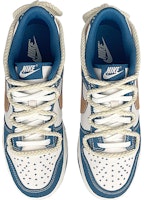 나이키 덩크 로우 '화이트 블루 브라운 그래피티' (커스텀) DV0834-101(Team叁-男款蓝飞机) Shop 나이키 덩크 로우 '화이트 블루 브라운 그래피티' (커스텀) DV0834-101(Team叁-男款蓝飞机)