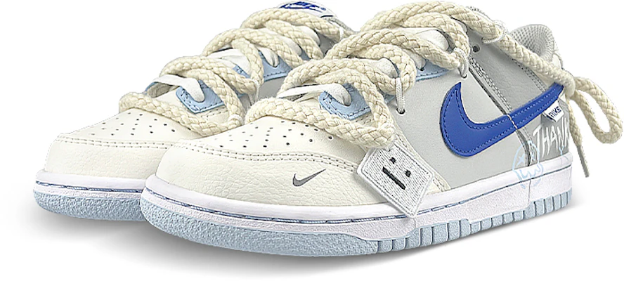 【カスタムシューズ】ナイキ ダンク ロー 'ホワイトブルーデコンストラクト' FB1843-141(Team叁-女款3qSBOX) Lookbook 【カスタムシューズ】ナイキ ダンク ロー 'ホワイトブルーデコンストラクト' FB1843-141(Team叁-女款3qSBOX)