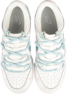 【訂製籃球鞋】Nike Dunk Low 禮盒 解構 雙鞋帶 多巴胺 彩色泡沫 低筒 板鞋 GS 白藍 Shop 【訂製籃球鞋】Nike Dunk Low 禮盒 解構 雙鞋帶 多巴胺 彩色泡沫 低筒 板鞋 GS 白藍