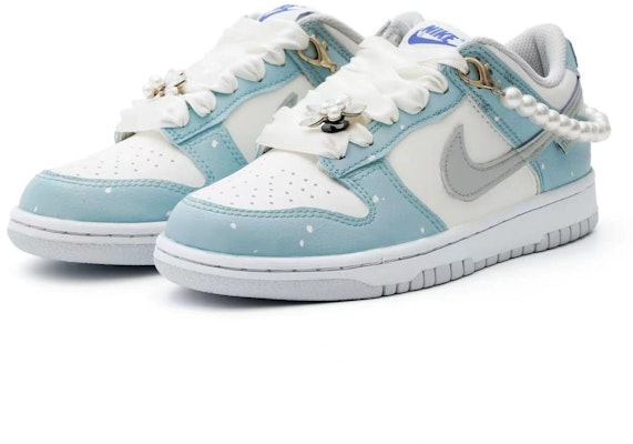 【カスタムシューズ】ナイキ ダンク ロー『ホワイト ブループリンセス』 FB1843-141(Team33-女款小公主白蓝) Lookbook 【カスタムシューズ】ナイキ ダンク ロー『ホワイト ブループリンセス』 FB1843-141(Team33-女款小公主白蓝)