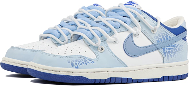 나이키 덩크 로우 '화이트 블루 로얄' 커스텀 DH9765-105(Team4-女款青羽) Shop 나이키 덩크 로우 '화이트 블루 로얄' 커스텀 DH9765-105(Team4-女款青羽)