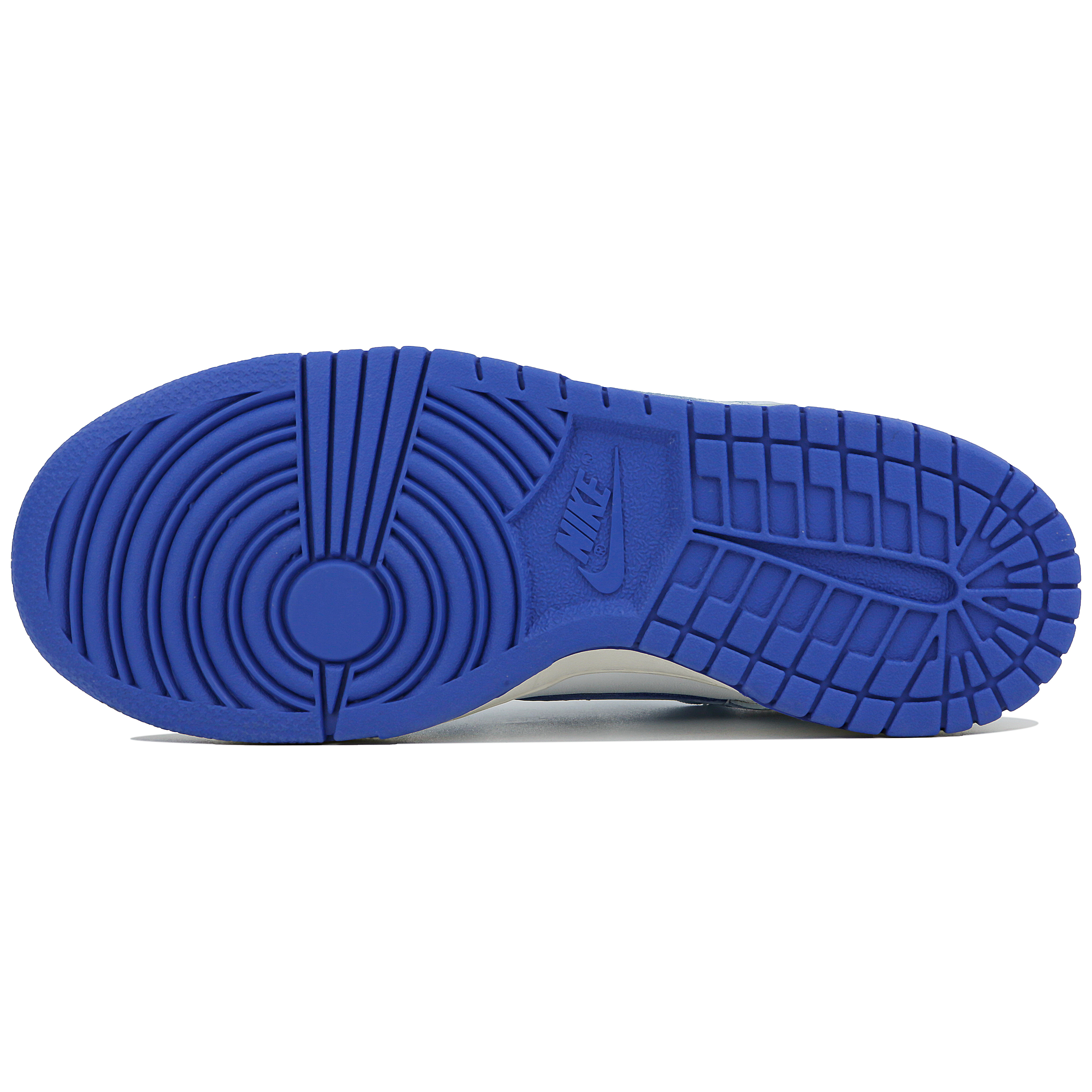 Details for 나이키 덩크 로우 '화이트 블루 로얄' 커스텀 DH9765-105（Team4-女款青羽）