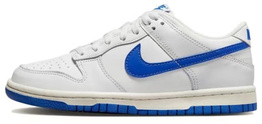 나이키 덩크 로우 '화이트 블루 로얄' 커스텀 DH9765-105(Team4-女款青羽) Sizing 나이키 덩크 로우 '화이트 블루 로얄' 커스텀 DH9765-105(Team4-女款青羽)