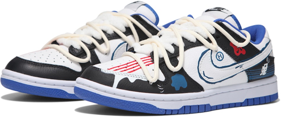 나이키 덩크 로우 '흰 파도 해체' (커스텀) FD9064-110(Team24-男女款奶糖) Lookbook 나이키 덩크 로우 '흰 파도 해체' (커스텀) FD9064-110(Team24-男女款奶糖)