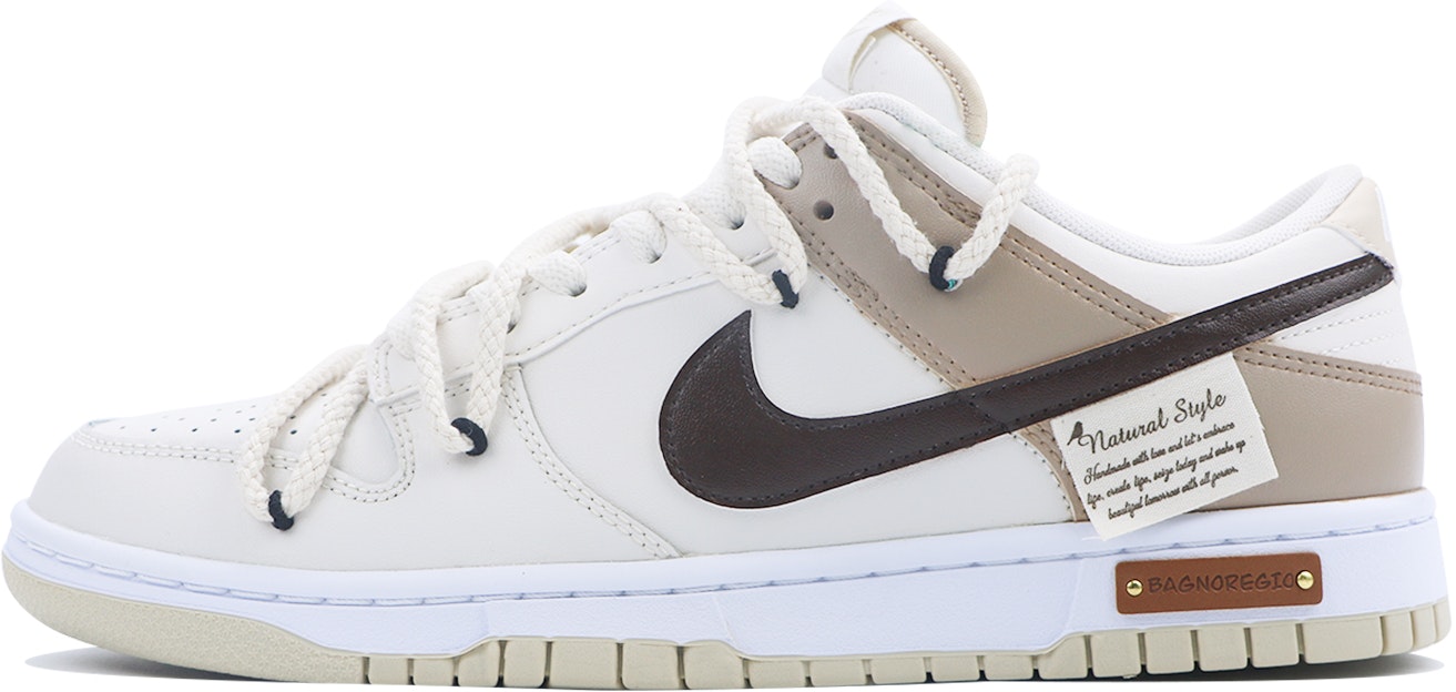custom-shoes-nike-dunk-low-white-brown-dv-0831-003-team48