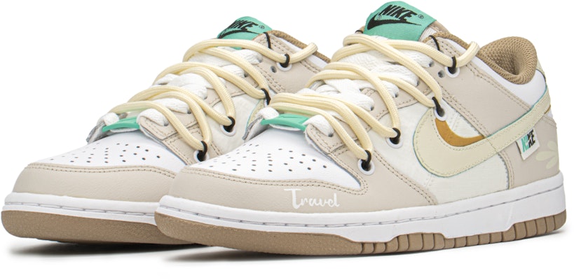나이키 덩크 로우 '화이트 브라운' 커스텀 DX6063-131(TeamA-DK女棕叶子S-BOX) Lookbook 나이키 덩크 로우 '화이트 브라운' 커스텀 DX6063-131(TeamA-DK女棕叶子S-BOX)