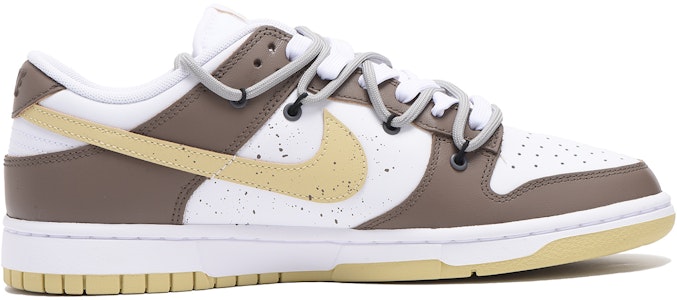 나이키 덩크 로우 '화이트 브라운' (커스텀) DV0833-100(Team59-男款大地五) Lookbook 나이키 덩크 로우 '화이트 브라운' (커스텀) DV0833-100(Team59-男款大地五)