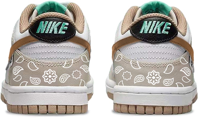 【カスタムシューズ】ナイキダンクロー「ホワイトブラウン」 DX6063-131-(TeamY-女款腰果花白棕) Shop 【カスタムシューズ】ナイキダンクロー「ホワイトブラウン」 DX6063-131-(TeamY-女款腰果花白棕)