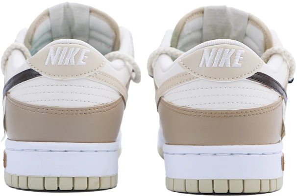 ナイキ ダンク ロー 'ホワイト ブラウン'【カスタムシューズ】 DV0831-003(Team48-路漫漫) Shop ナイキ ダンク ロー 'ホワイト ブラウン'【カスタムシューズ】 DV0831-003(Team48-路漫漫)