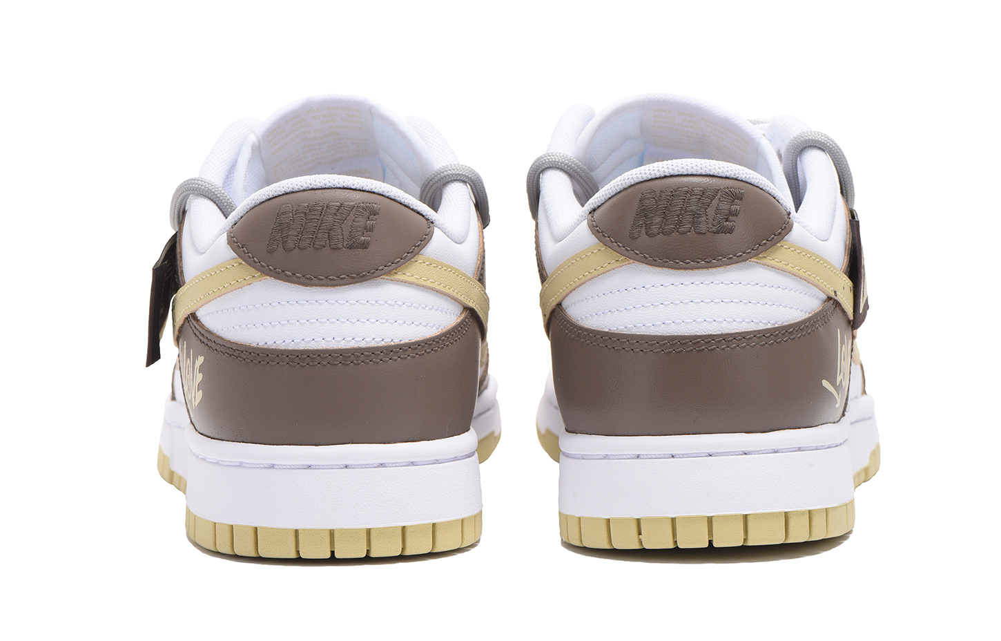 Purchase [Zapatillas Personalizadas] Nike Dunk Low 'Blanco Marrón' DV0833-100(Team59-男款大地五)
