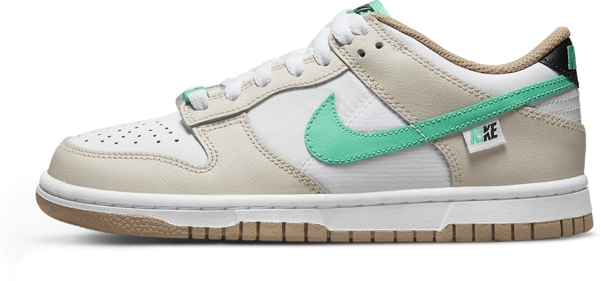 나이키 덩크 로우 '화이트 브라운' 커스텀 DX6063-131(TeamA-DK女棕叶子S-BOX) Sizing 나이키 덩크 로우 '화이트 브라운' 커스텀 DX6063-131(TeamA-DK女棕叶子S-BOX)