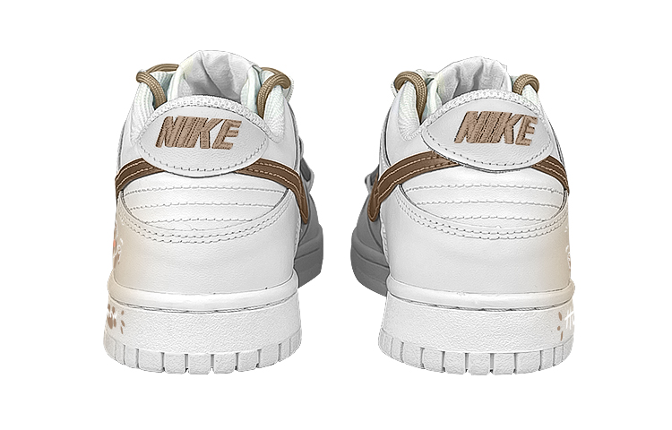 Purchase [Kasut Custom] Nike Dunk Low 'Coklat Beruang Grafiti Putih' DV0831-101(Team47-男款拥抱熊)