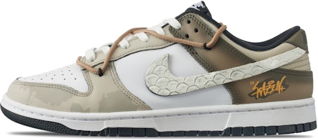 【訂製球鞋】Nike Dunk 龍踏天下 新中式 龍麟貼布 訂製禮袋 時尚復古 休閒百搭 低筒 板鞋 男款 白棕 Lookbook 【訂製球鞋】Nike Dunk 龍踏天下 新中式 龍麟貼布 訂製禮袋 時尚復古 休閒百搭 低筒 板鞋 男款 白棕