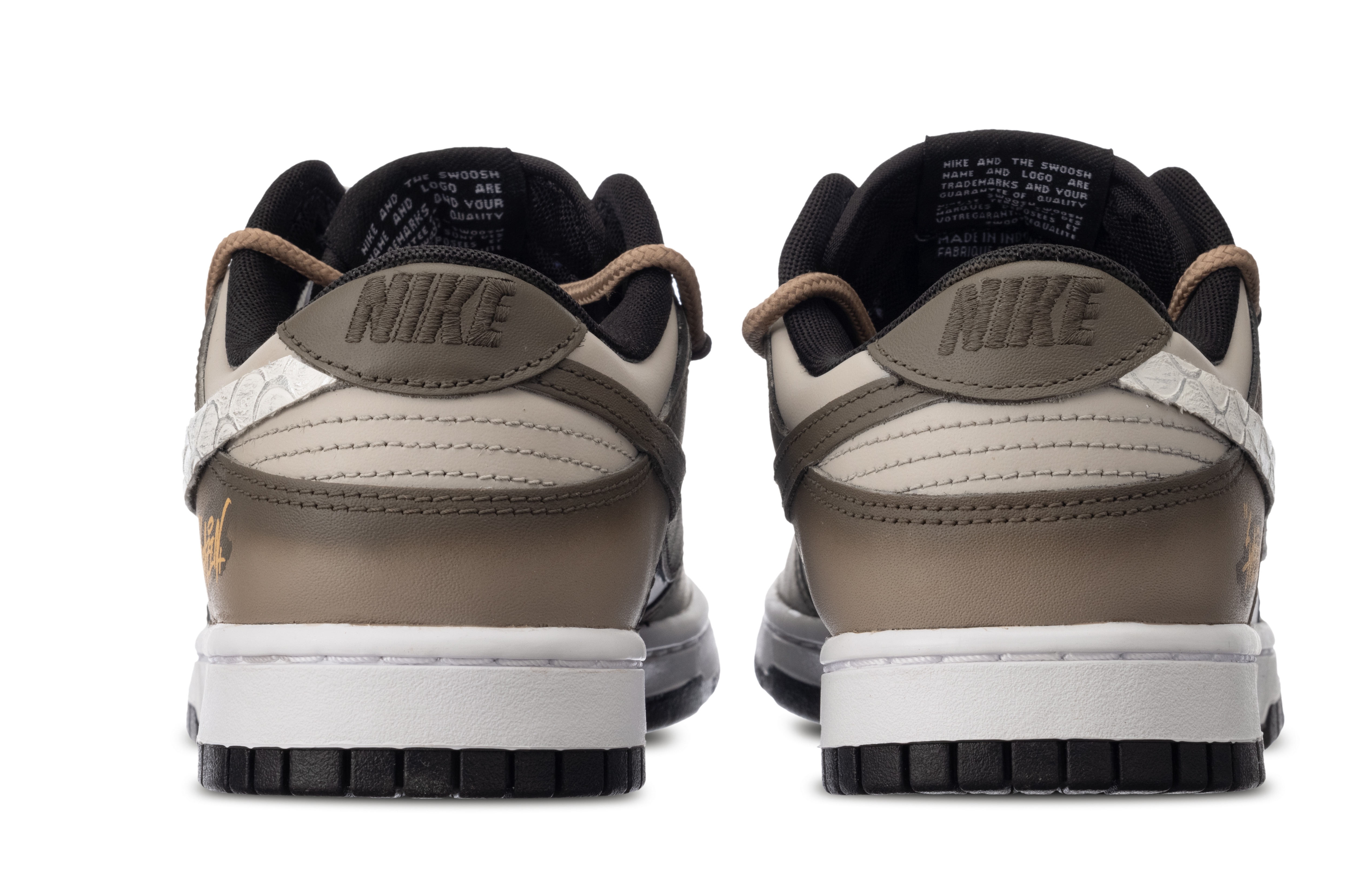 Details for 【訂製球鞋】Nike Dunk 龍踏天下 新中式 龍麟貼布 訂製禮袋 時尚復古 休閒百搭 低筒 板鞋 男款 白棕