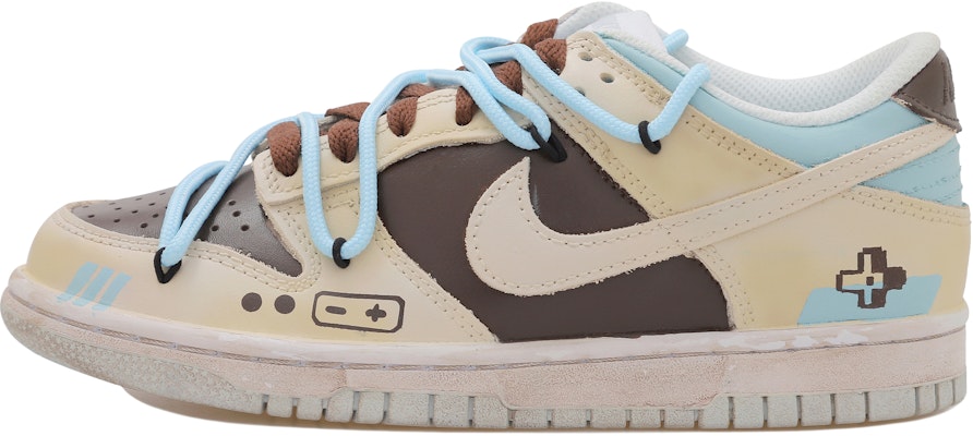 나이키 덩크 로우 '화이트 브라운 그래피티' (커스텀) DV0831-101-465886 Order 나이키 덩크 로우 '화이트 브라운 그래피티' (커스텀) DV0831-101-465886