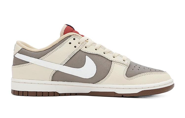 Order 【定制球鞋】 Nike Dunk Low 縫合布偶 Vibe風 高街 做舊 低幫 板鞋 男款 白棕