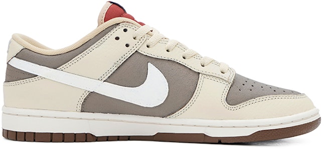 【定制球鞋】 Nike Dunk Low 縫合布偶 Vibe風 高街 做舊 低幫 板鞋 男款 白棕 Order 【定制球鞋】 Nike Dunk Low 縫合布偶 Vibe風 高街 做舊 低幫 板鞋 男款 白棕