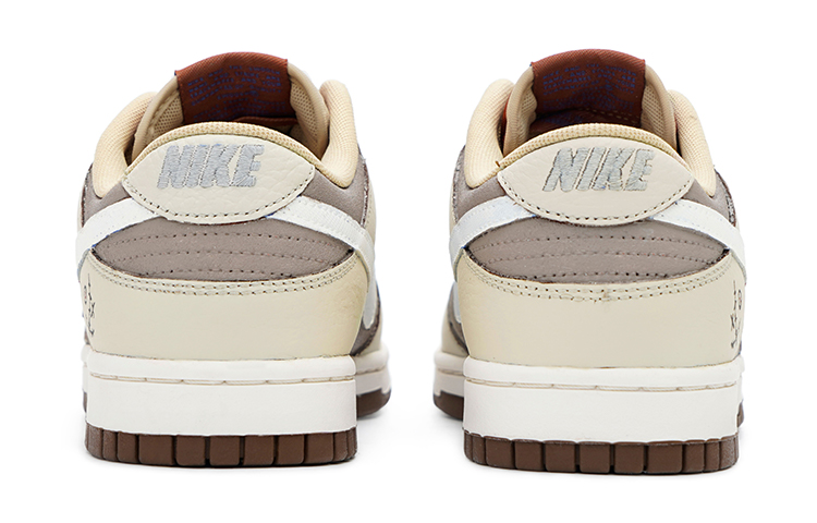 Purchase 【定制球鞋】 Nike Dunk Low 縫合布偶 Vibe風 高街 做舊 低幫 板鞋 男款 白棕