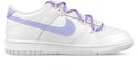 Order 【訂製球鞋】 Nike Dunk Low 解構 雙鞋帶 笑臉布貼 葡萄 低筒 板鞋 男款 白紫