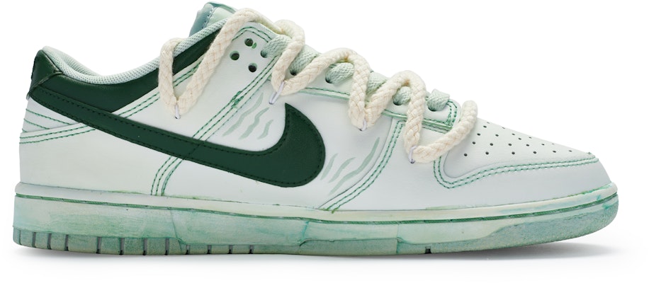 【カスタムシューズ】ナイキ ダンク ロー 'ホワイト グリーン' DH9765-102(TeamR-女款敏感S-BOX) Order 【カスタムシューズ】ナイキ ダンク ロー 'ホワイト グリーン' DH9765-102(TeamR-女款敏感S-BOX)